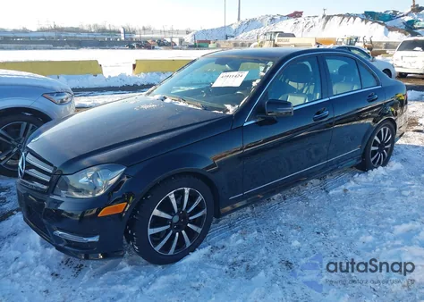 2014 Mercedes-Benz C 300 Sport 4Matic from USA, damaged, VIN WDDGF8AB7EA942694